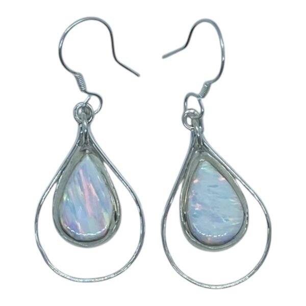 Arete gota opalo hamaca
