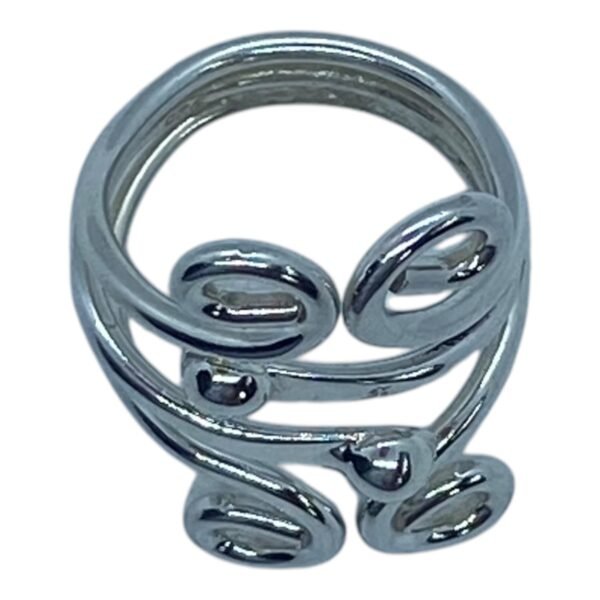 Anillo lazos alambre
