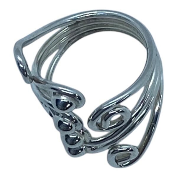 Anillo notas y esfera alambre