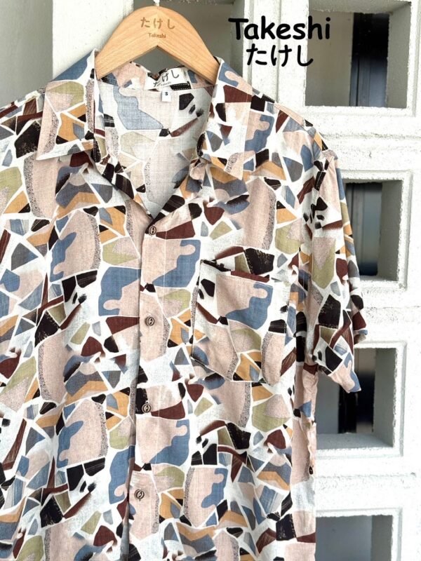 Camisa Hawaiana Mosaico