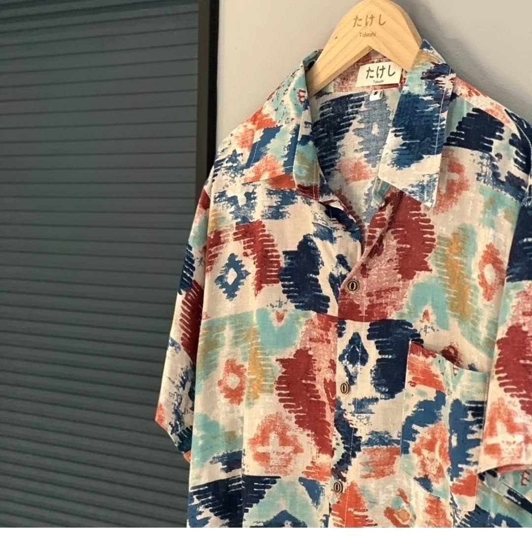 1000070485 Camisa Hawaiana Matices - Imagen 1